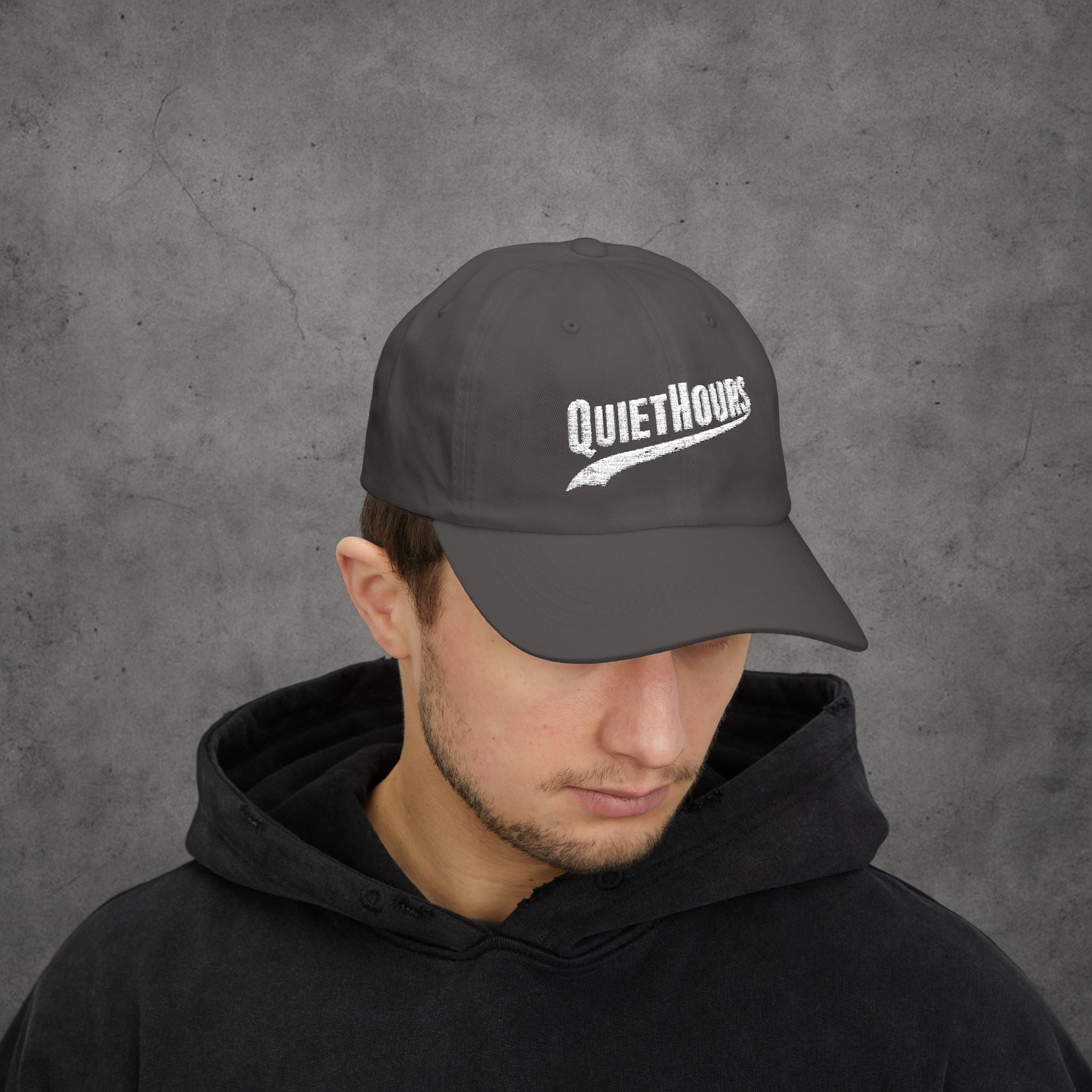 Quiet Hours Classic Dad Cap — Minimal Design, Everyday Discipline