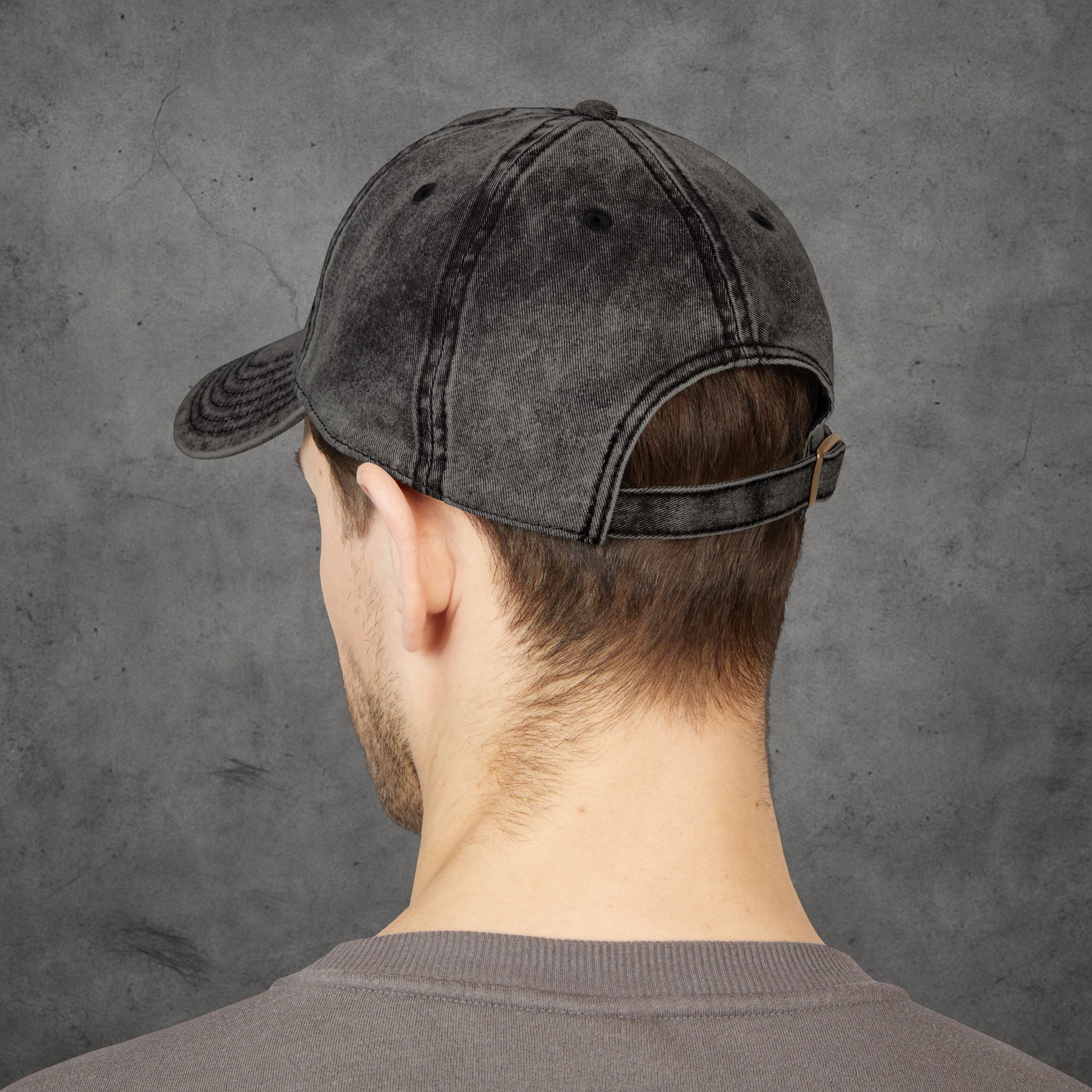 Quiet Hours Vintage Dad Cap — Washed Classic with Minimal Embroidered Logo