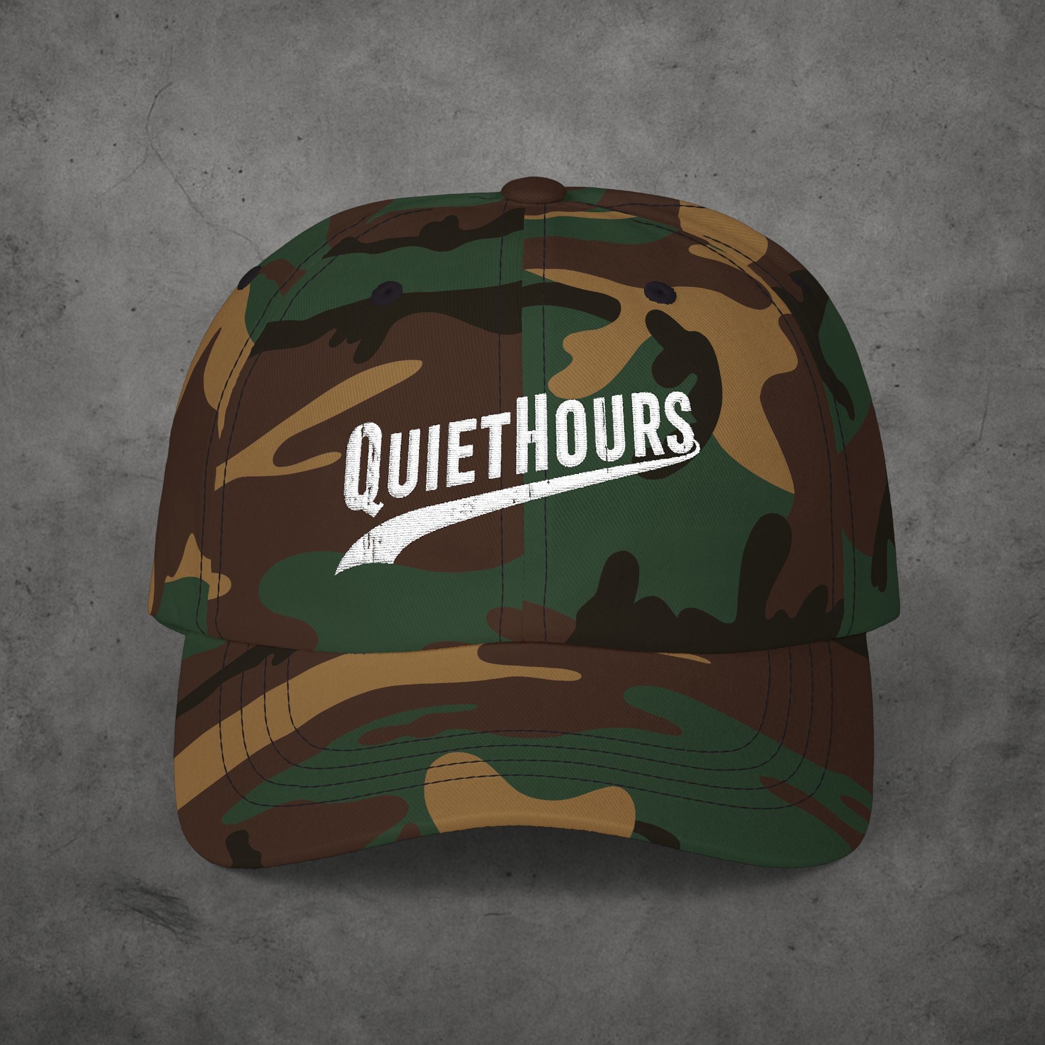 Quiet Hours Classic Dad Cap — Minimal Design, Everyday Discipline