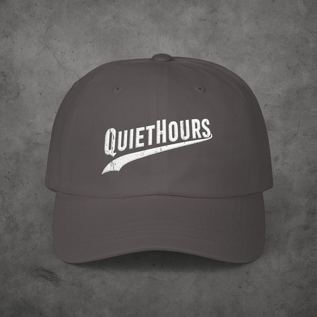 Quiet Hours Classic Dad Cap — Minimal Design, Everyday Discipline