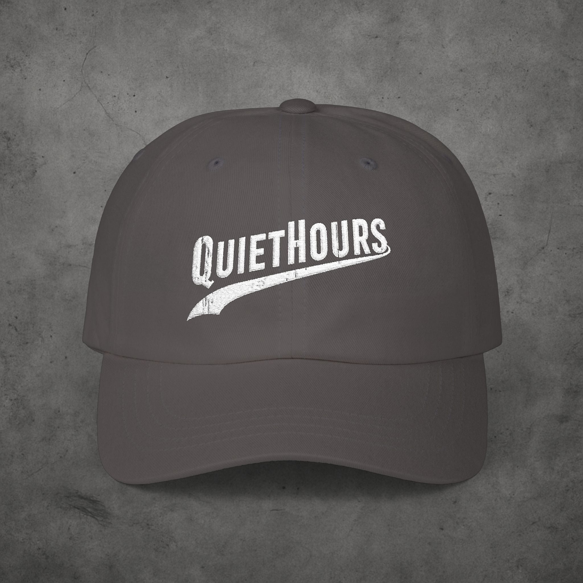 Quiet Hours Classic Dad Cap — Minimal Design, Everyday Discipline