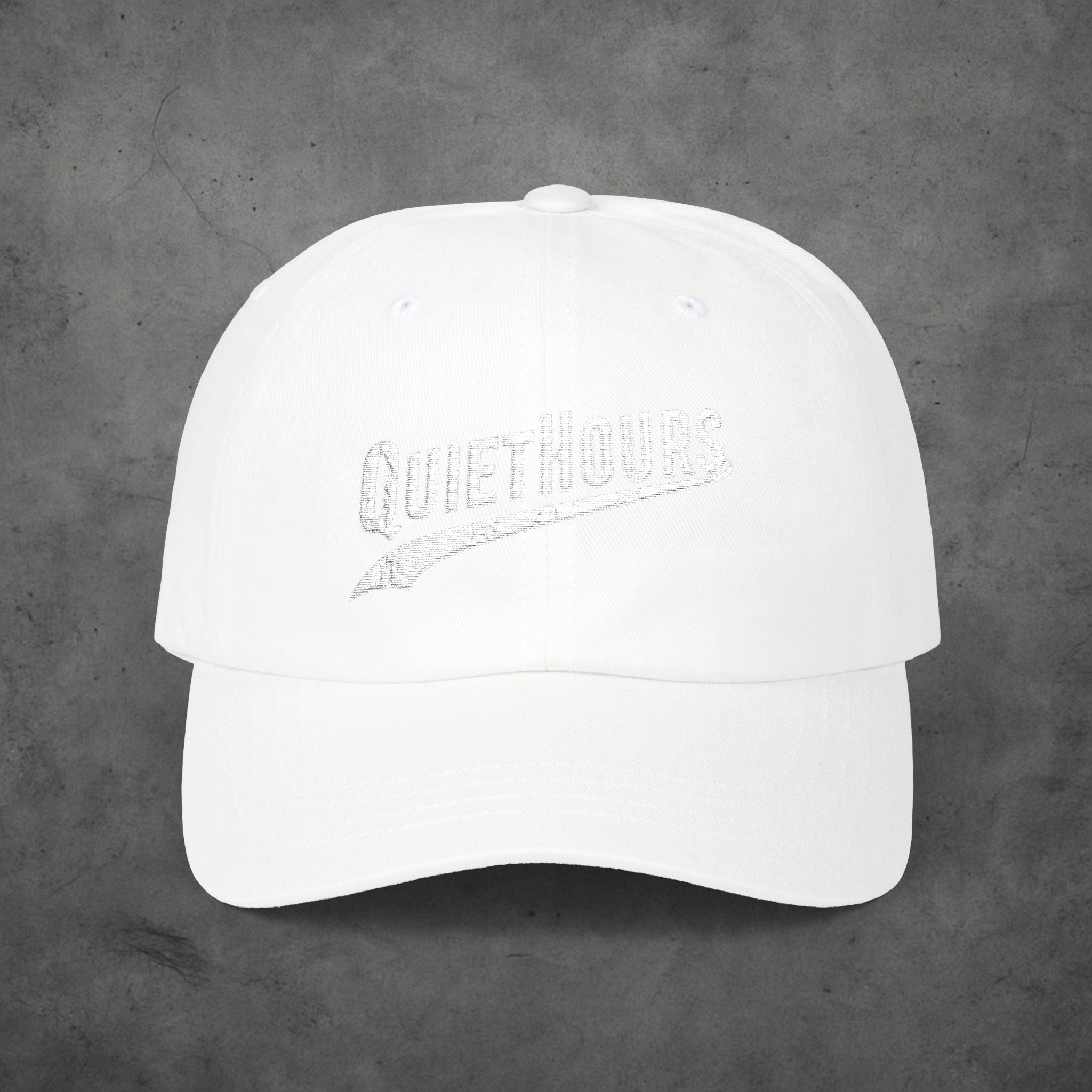 Quiet Hours Classic Dad Cap — Minimal Design, Everyday Discipline