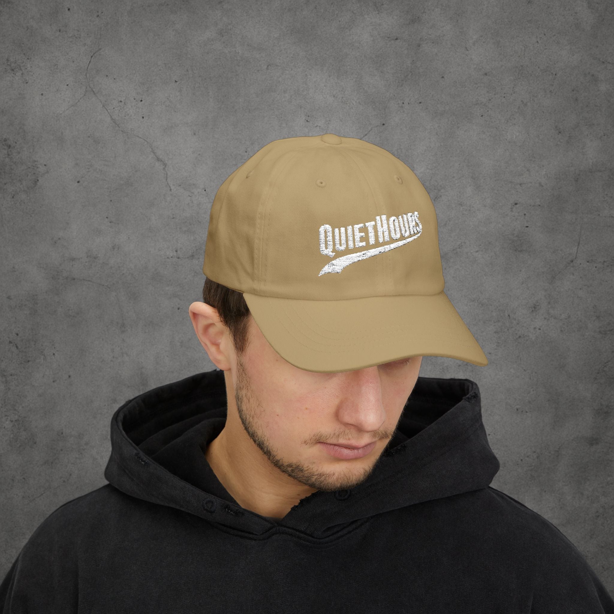 Quiet Hours Classic Dad Cap — Minimal Design, Everyday Discipline