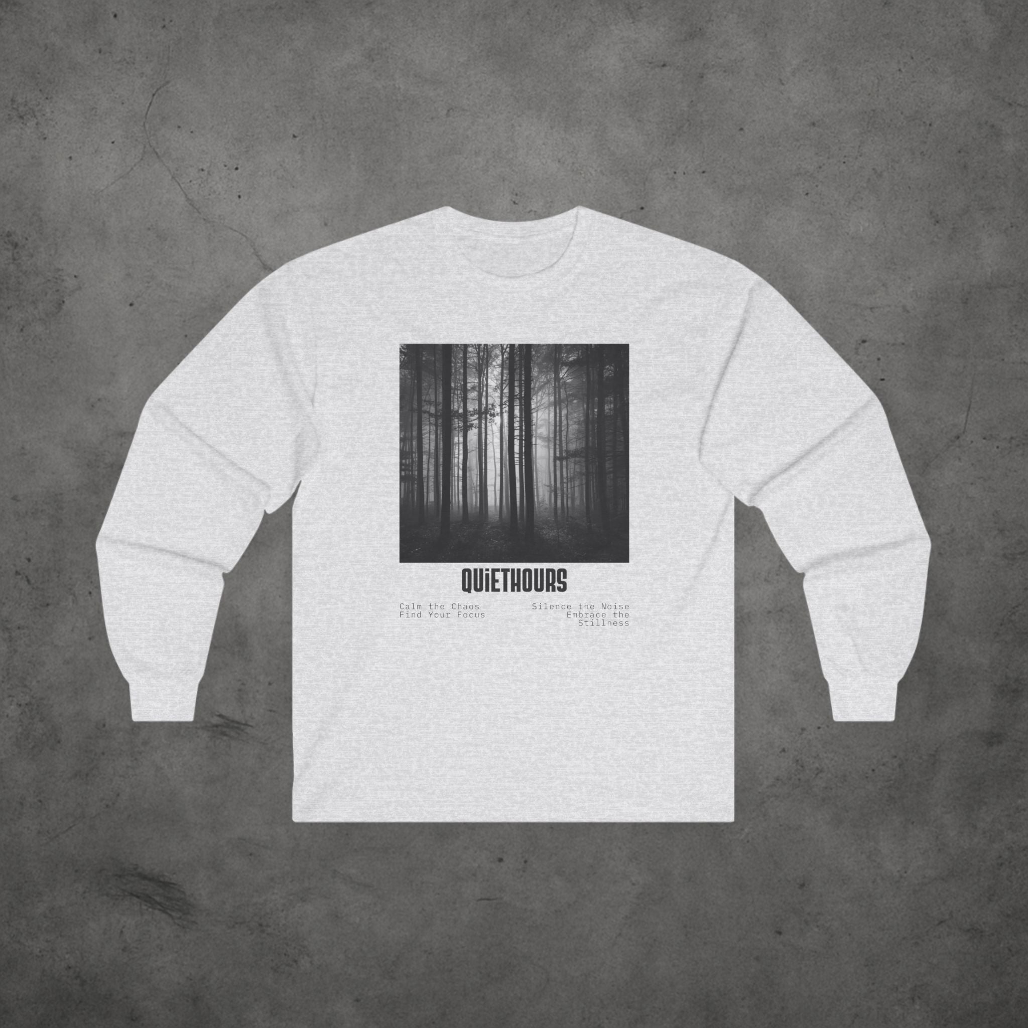 Minimalist Forest Graphic Long Sleeve Tee