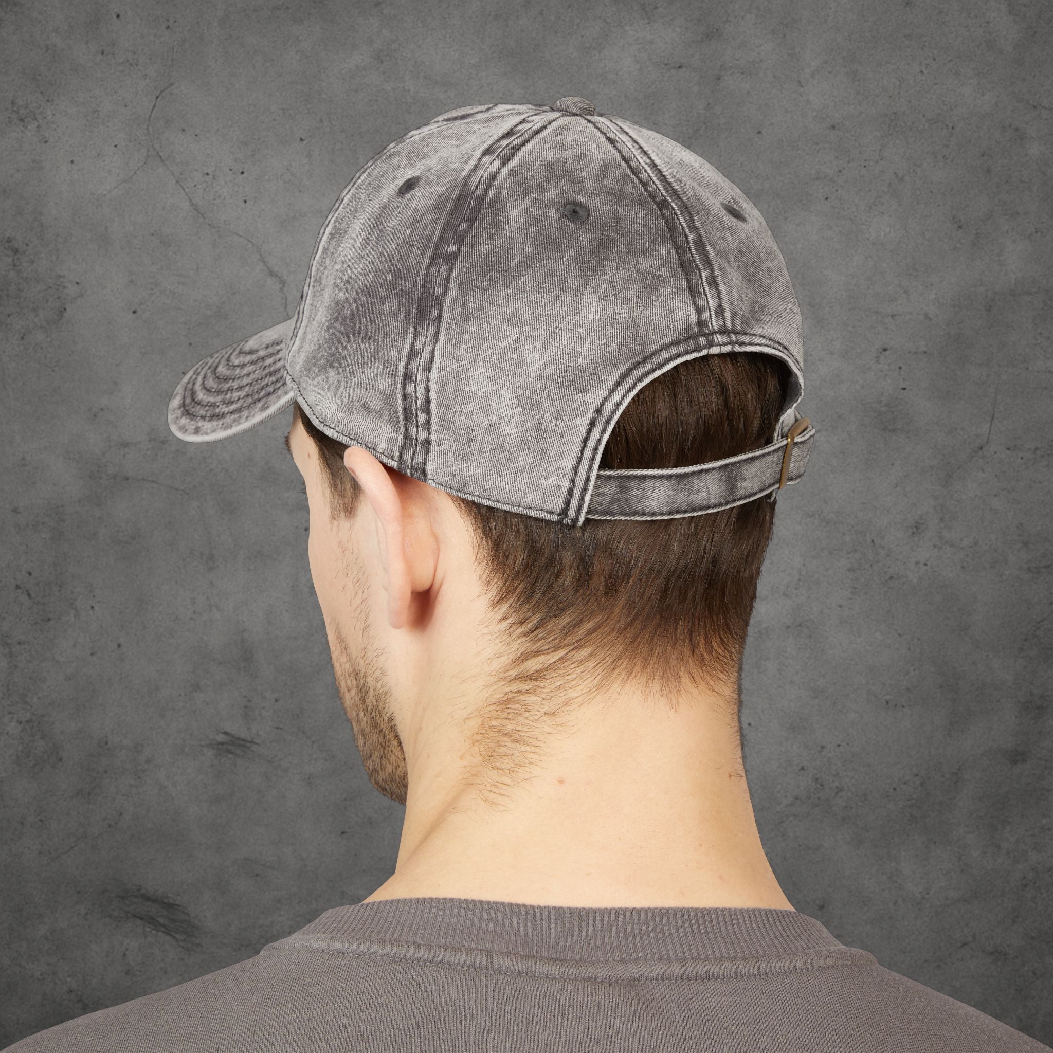 Quiet Hours Vintage Dad Cap — Washed Classic with Minimal Embroidered Logo