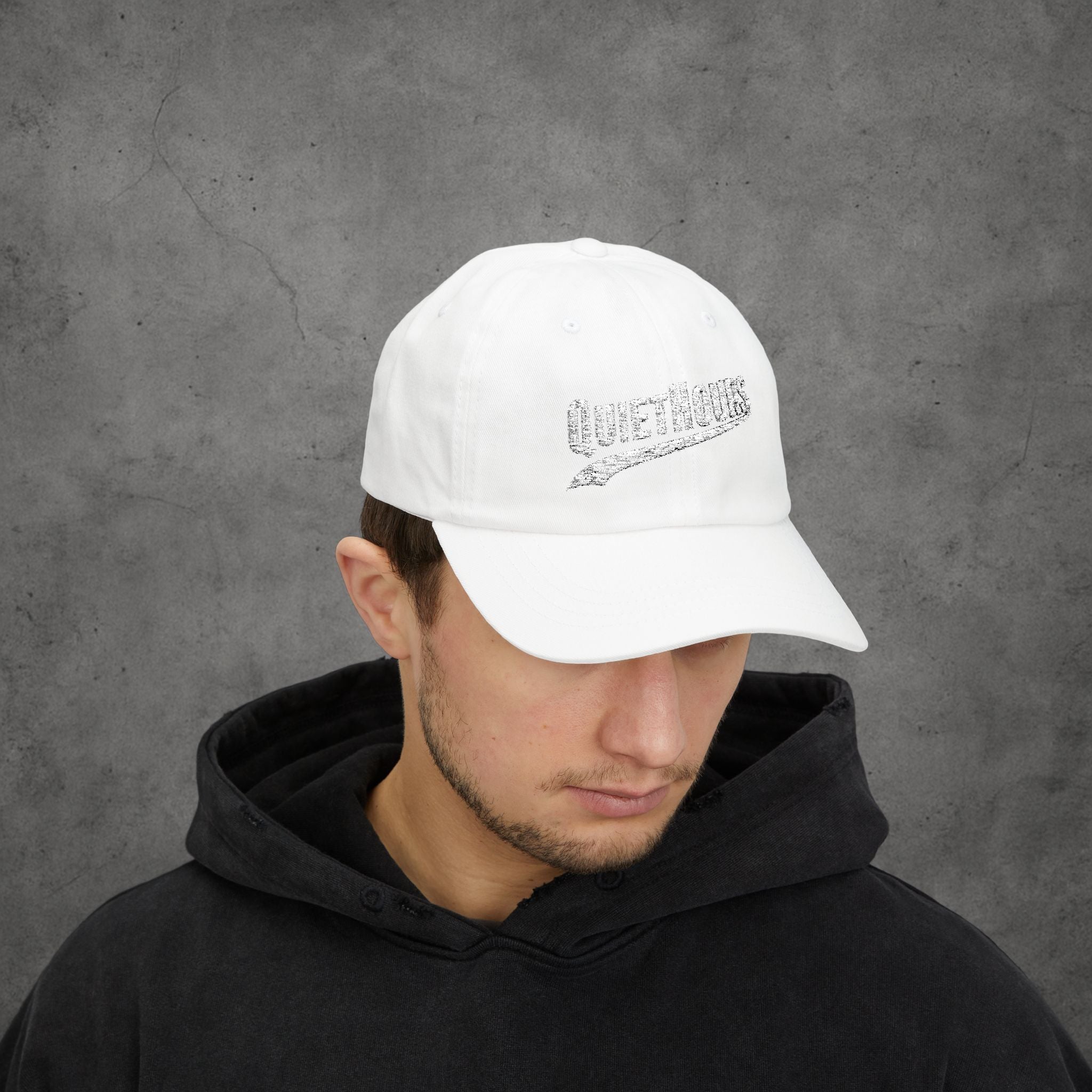 Quiet Hours Classic Dad Cap — Minimal Design, Everyday Discipline