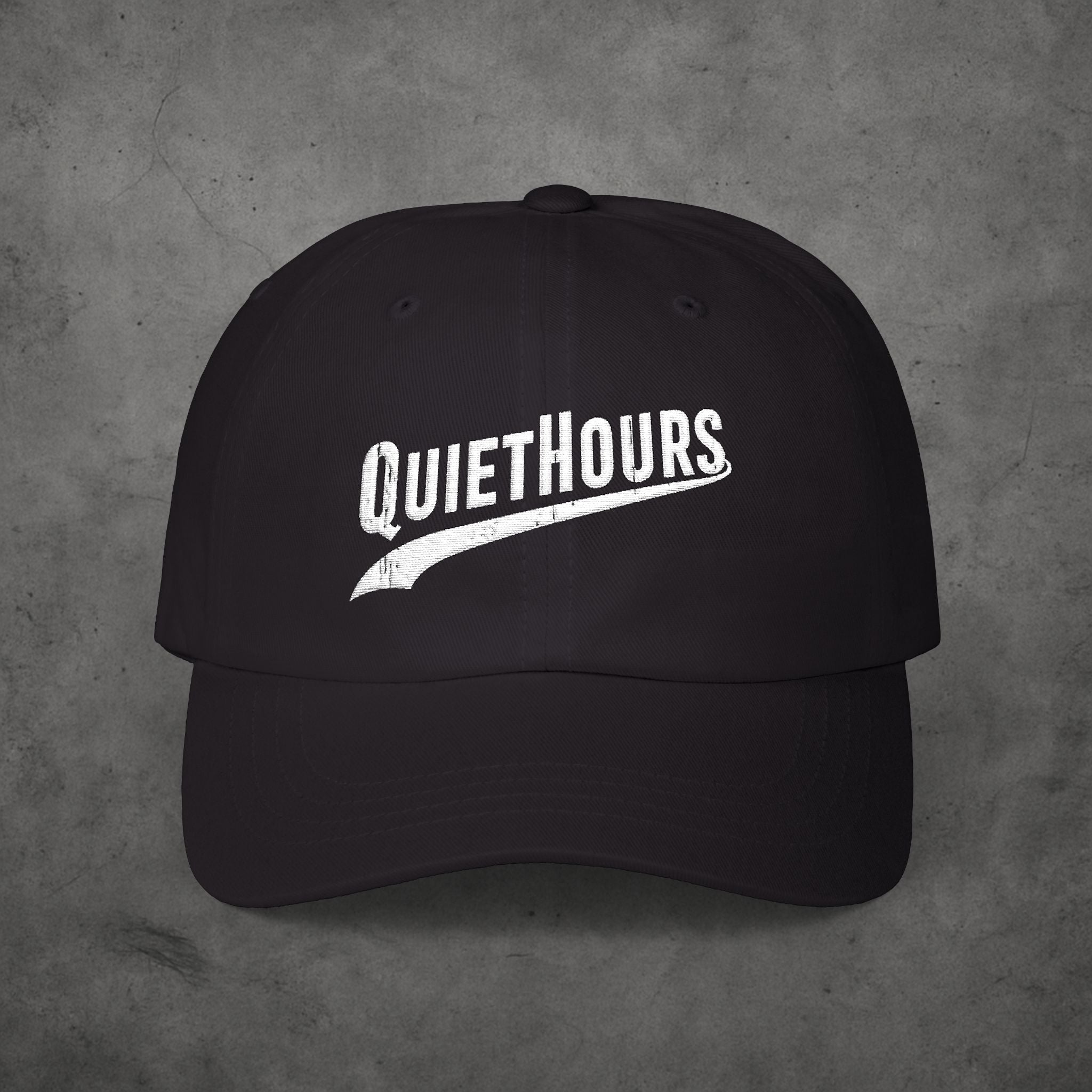 Quiet Hours Classic Dad Cap — Minimal Design, Everyday Discipline